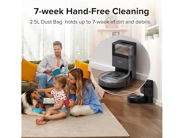 Roborock ROBOROCK-Q5+-BLACK Roborock Q5+ Robot Vacuum with