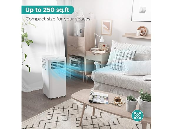 Hisense 6,000 BTU Cooling Dehumidifier Fan AC