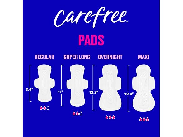 Carefree Ultra Thin Pads Women Regular Pads
