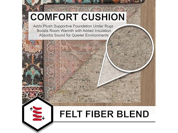 Mohawk Home 9'x13' Non Slip Grip Rug Pad