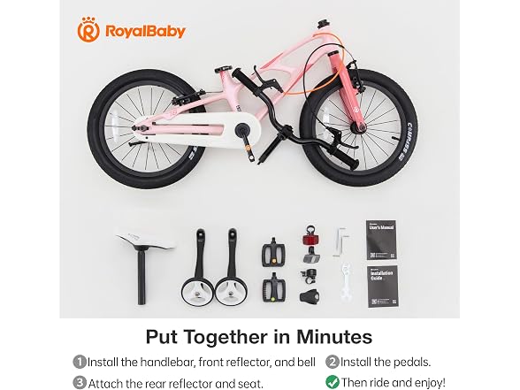 RoyalBaby Kids Bike, Space Shuttle, 16 Inch