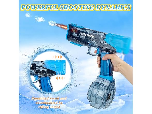 Electric Water Gun 26FT Range