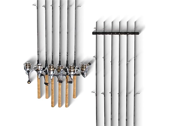 Rush Creek Creations, Ceiling Fishing Rod Holder for 6 Rods