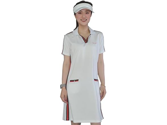 AIGE Womens Golf Tennis Dress, Short