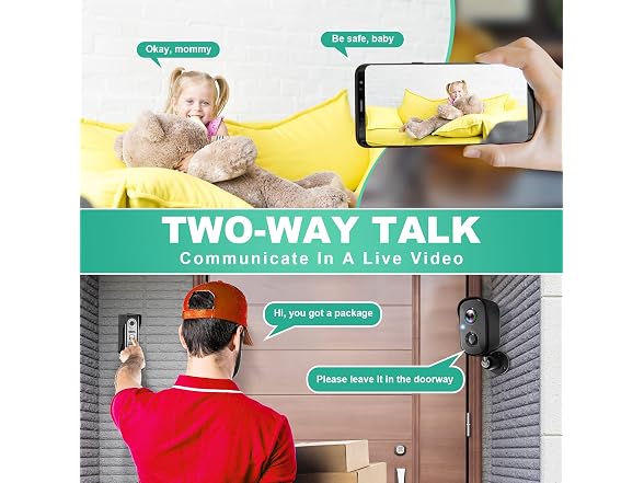 VISION WELL Security Cameras Wireless