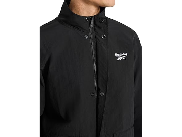 Reebok Men (M) Ri Utility Woven Jacket Black
