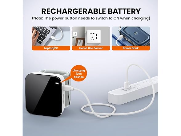 Rechargeable Blood Pressure Monitor