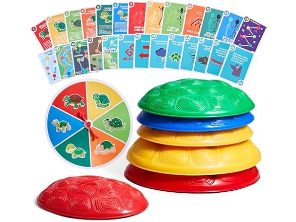 VEVOR Turtle Balance Stepping Stones, 6 PCS