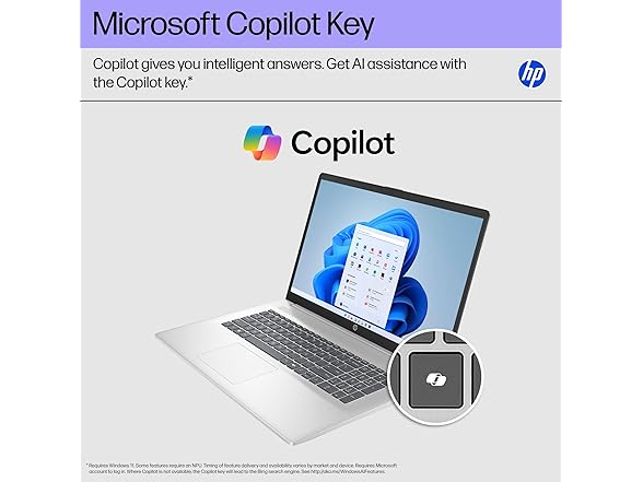 HP 17.3" FHD Intel Core 3 100U Laptop