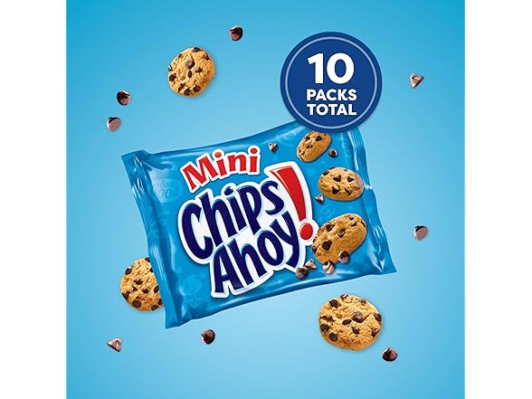 10PK CHIPS AHOY! Mini Original Chocolate Chip Cook