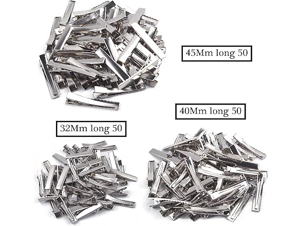 Aylifu 150 Pieces Alligator Hair Clips