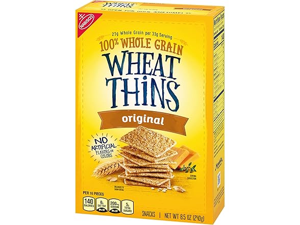 Wheat Thins Original Snacks,