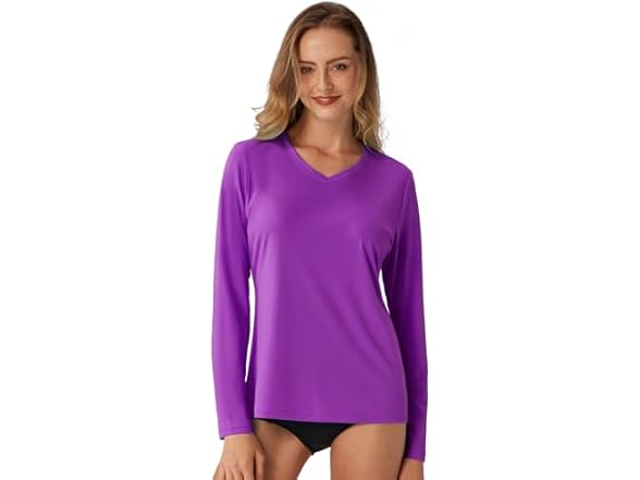 SG Edge Wmns Rash Guard Purple