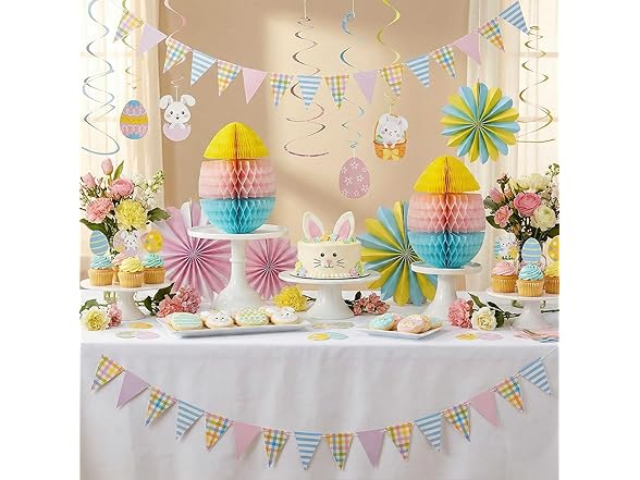 Easter Decorating Kit, 17-Piece Set