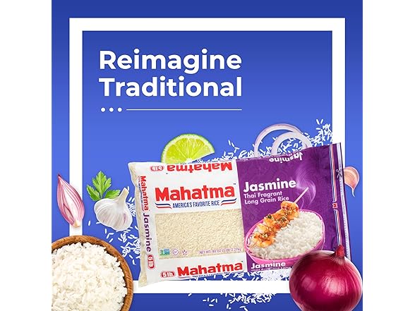 Mahatma Jasmine, 5lb Bag of Rice