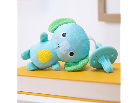 Bright Starts SootheMate Plush Elephant Teether