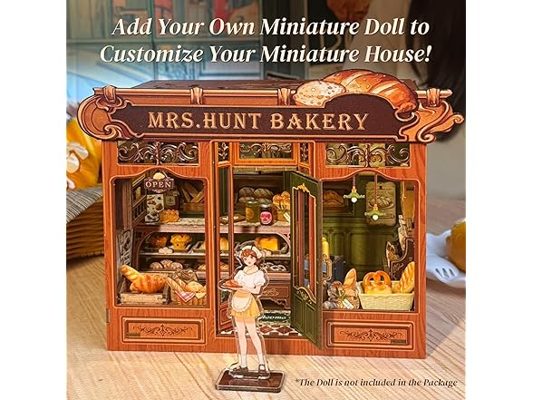 MRS.Hunt Bakery Book Nook Kit