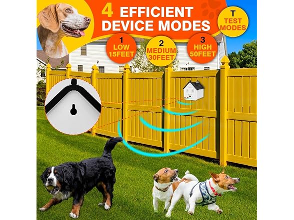 Anti Barking Device, 2 in 1 Ultrasonic Dog B