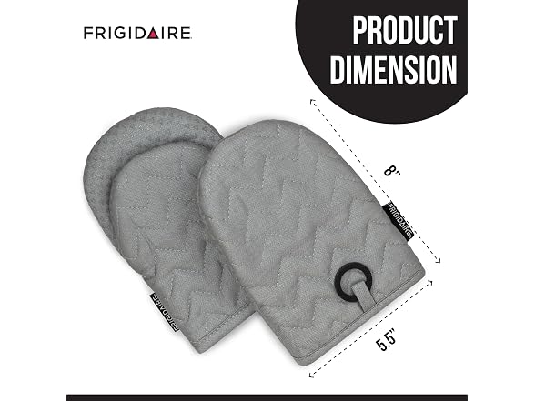 Frigidaire Frigidaire Kelly 2-Pack Cotton and, Grey
