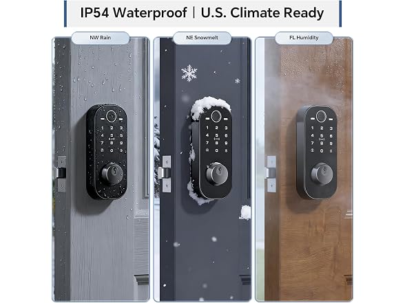 Ulecoce DL08 Fingerprint Smart Deadbolt