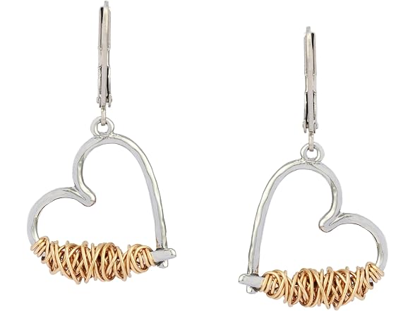 Robert Lee Morris Soho Women's Heart Drop Earrings