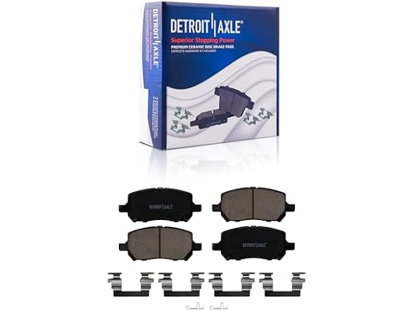Detroit Axle - Front Brake Pads for 2005-2010 I