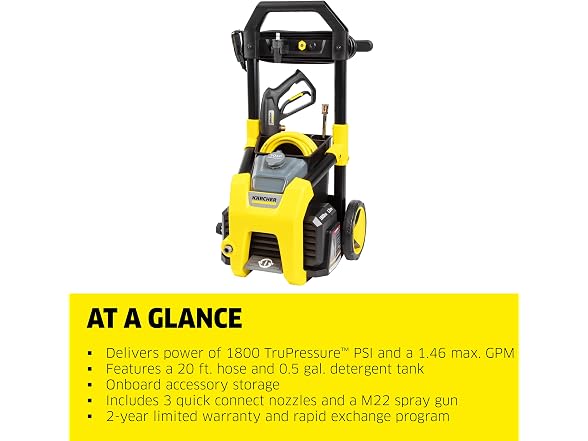 Krcher Electric Pressure Washer K1800PS