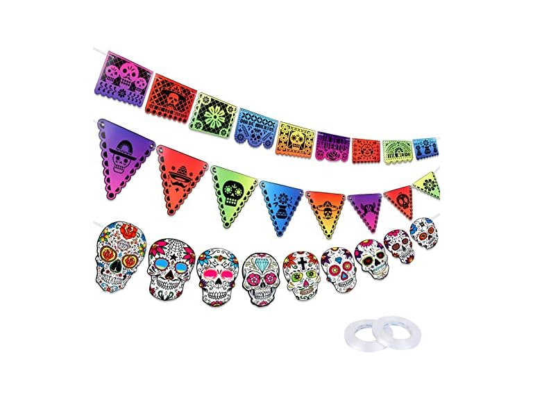 HOWAF Day of The Dead Decorations, Dia