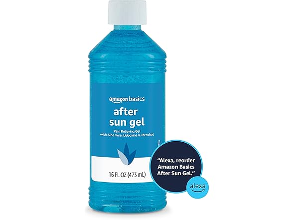 Amazon Basics Amazon Brand - Solimo After Sun Gel with