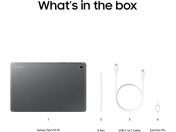 Samsung Galaxy Tab S10 FE 5G with S-Pen