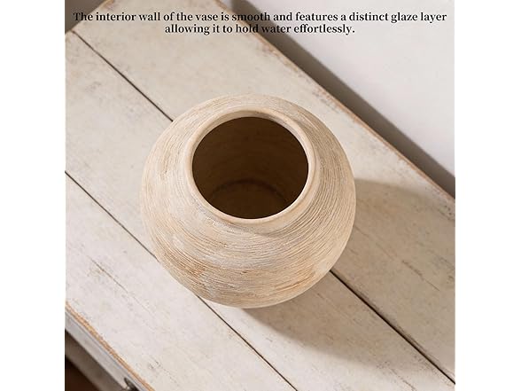 MoCuishle large round ceramic vase