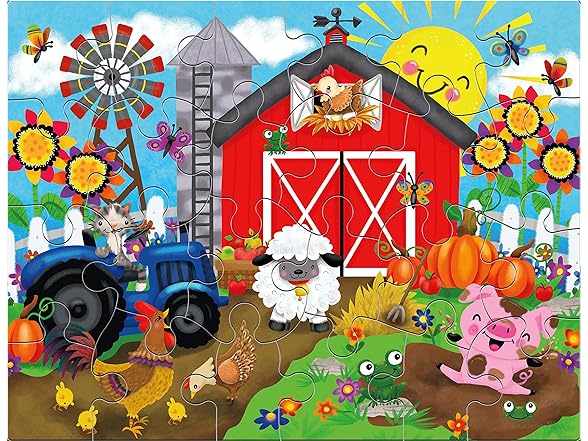 Ceaco Farm - (3) 48 Piece Jigsaw Puzzles
