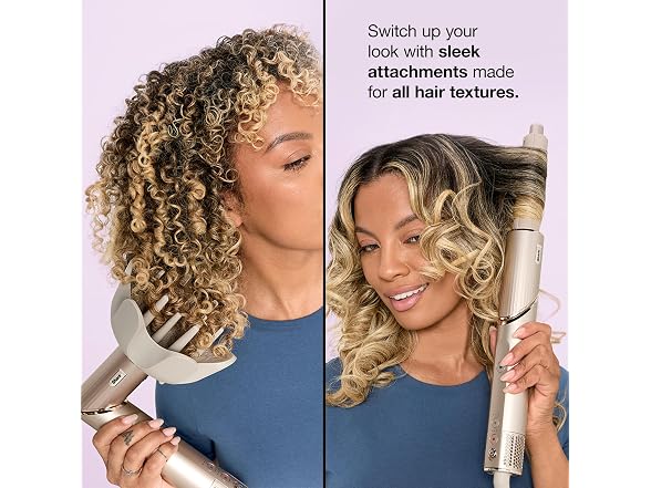 Shark FlexStyle, Air Multi-Styler & Drying System, Diffuser, Stone, HD435 (Open Box)