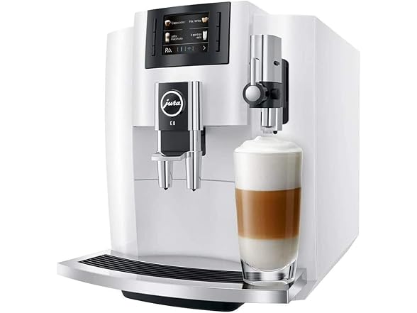 Jura 15683FR Jura E8 Automatic Coffee and Espresso