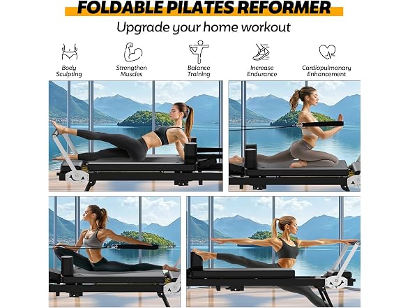 Foldable Pilates Reformer