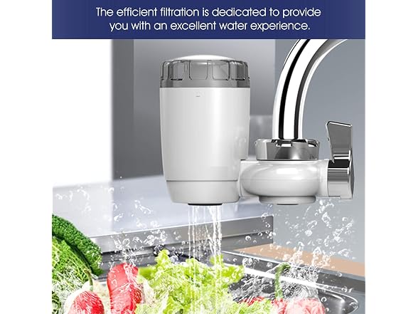 WBM Home Faucet Filter Reduces Lead