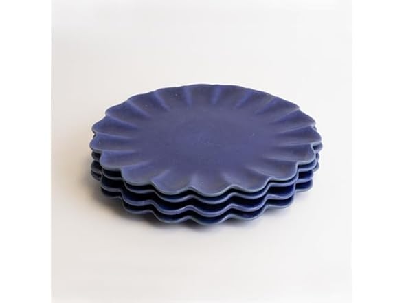 LEMIEUX ET CIE Dhalia 4-Piece Salad Plate Set