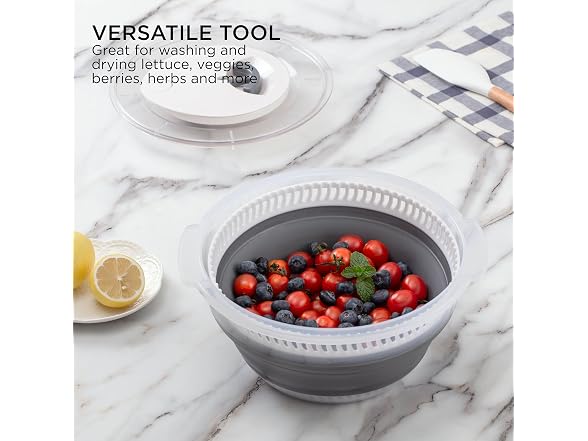 Collapsible Salad Spinner