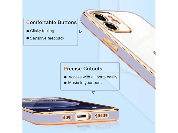 Urarssa Case Compatible with iPhone 12