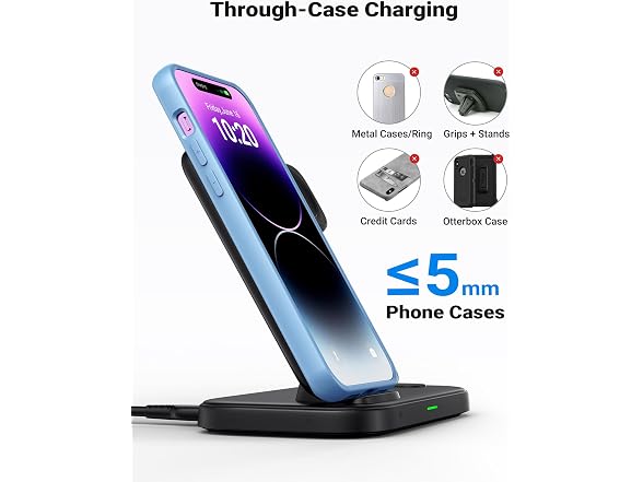 INIU 15W 3 in 1 Wireless Charging Station
