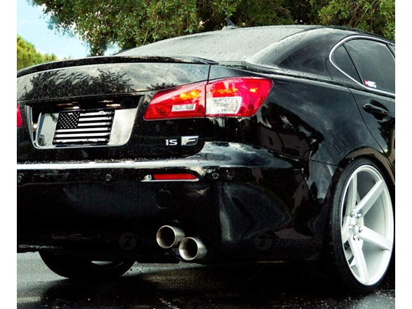 Zone Tech GA0085 Tactical USA Flag License Plate