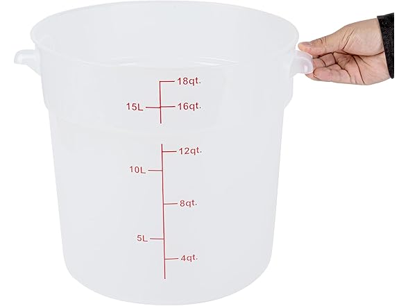 Restaurantware-Met Lux 18 Quart Food Storage Containers