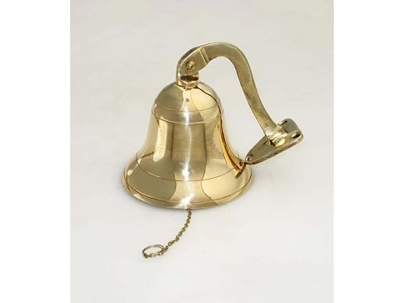 REDSKY TRADER Brass Polished Ship Bell 