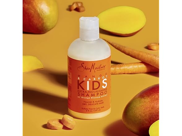 Shea Moisture Kids Shampoo Mango Carrot 8oz