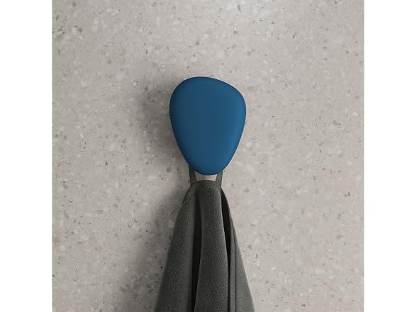 Swiss Madison Plaisir Concrete Bathroom Robe Hook, Royal Blue