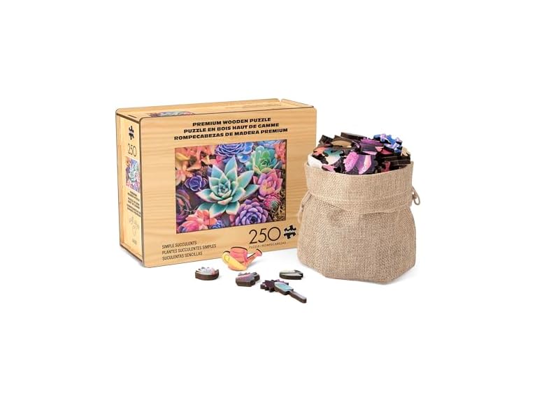 Buffalo Games - Succulent Wood Puzzle