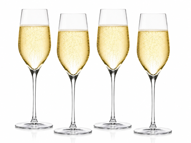$24.99, Was $129.99, 80% Off! Williams Sonoma Glassware Set (Champagne Flutes) dealfomo