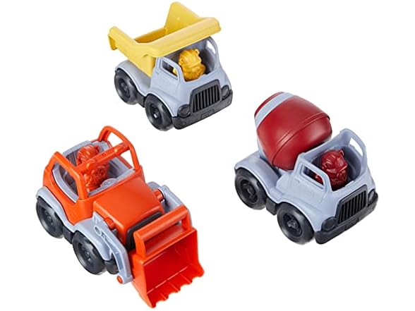 Green Toys Construction Vehicle - 3 Pack