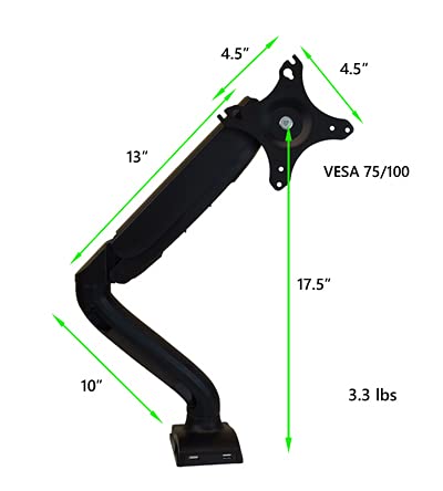Uncaged Ergonomics Single Monitor Arm - Gallery 9