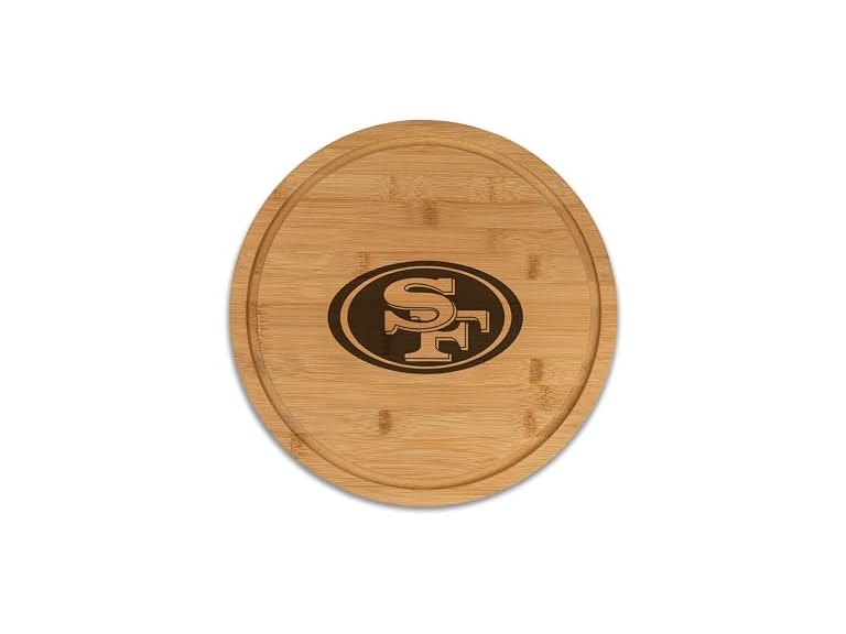 49ERS Bamboo Lazy Susan (13in)